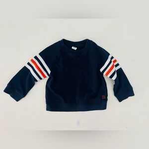 Janie and Jack Boy's Size 18-24 Months navy sweatshirt